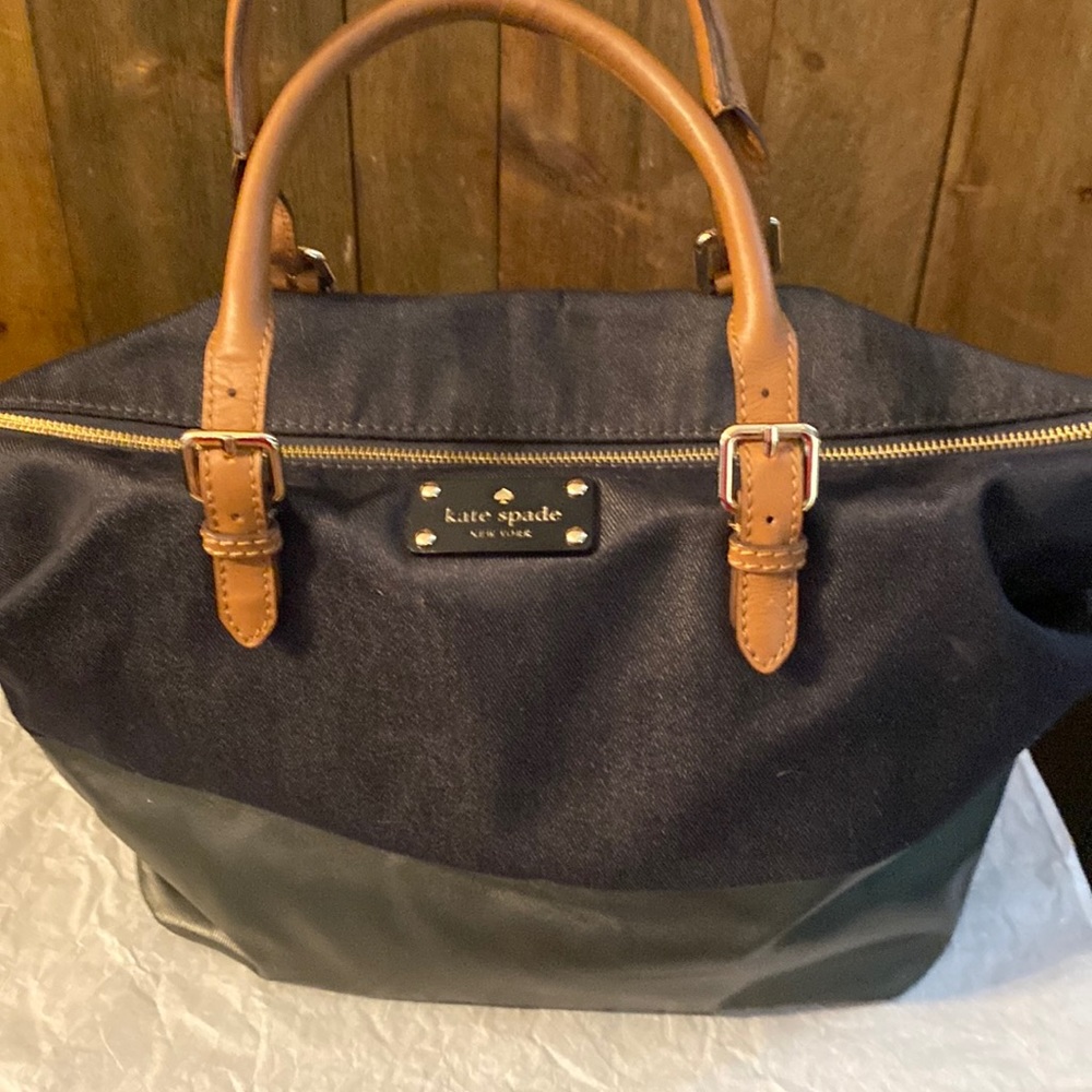 Denim Kate Spade purse